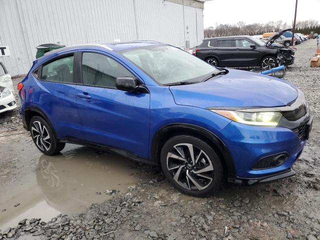 3CZRU6H16KG733853 - 2019 HONDA HR-V SPORT BLUE photo 4