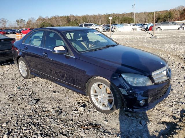 WDDGF56X79R045000 - 2009 MERCEDES-BENZ C 350 BLUE photo 4