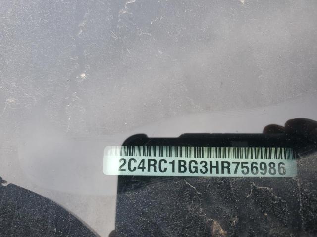 2C4RC1BG3HR756986 - 2017 CHRYSLER PACIFICA TOURING L WHITE photo 13