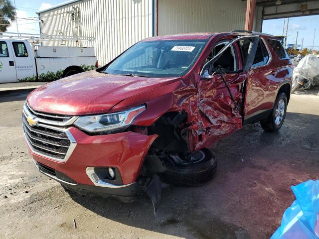 1GNERGKW6JJ281018 - 2018 CHEVROLET TRAVERSE LT Қызыл фото 1