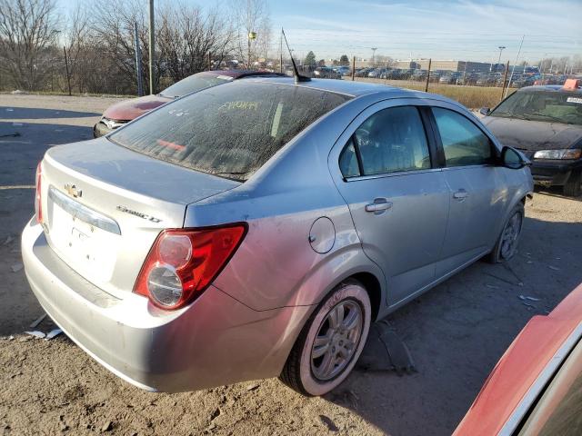 1G1JC5SH6D4226076 - 2013 CHEVROLET SONIC LT SILVER photo 3