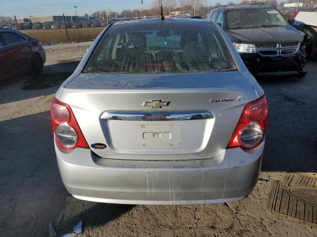 1G1JC5SH6D4226076 - 2013 CHEVROLET SONIC LT SILVER photo 6