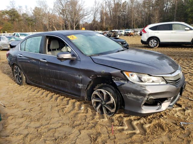 1HGCR2F83GA013861 - 2016 HONDA ACCORD EXL GRAY photo 4