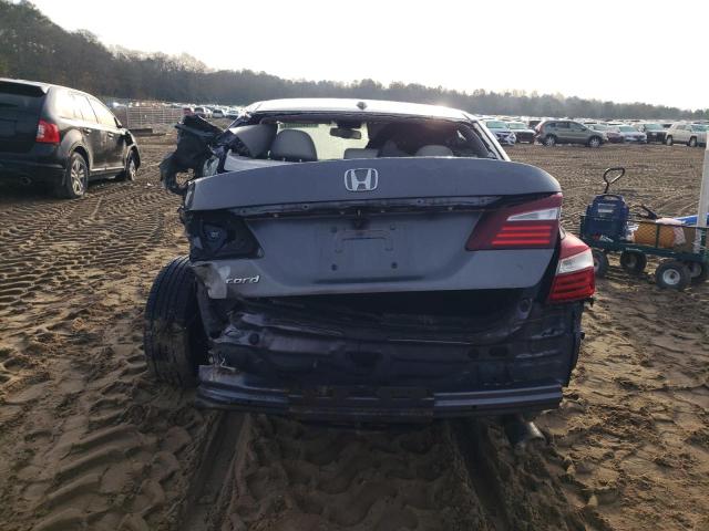 1HGCR2F83GA013861 - 2016 HONDA ACCORD EXL GRAY photo 6