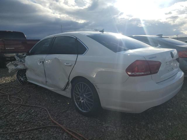 1VWBN7A33EC088380 - 2014 VOLKSWAGEN PASSAT SE WHITE photo 2