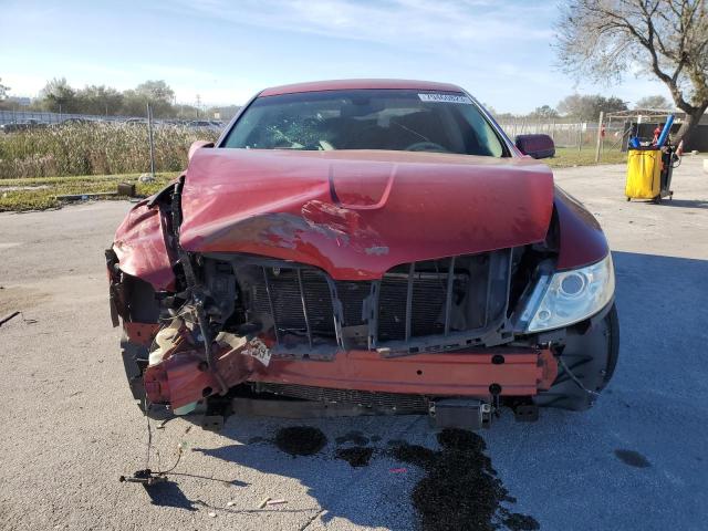 1LNHM93R99G604216 - 2009 LINCOLN MKS RED photo 5