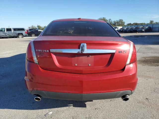 1LNHM93R99G604216 - 2009 LINCOLN MKS RED photo 6