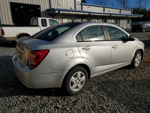 1G1JA5SHXE4197575 - 2014 CHEVROLET SONIC LS Gümüş foto 3