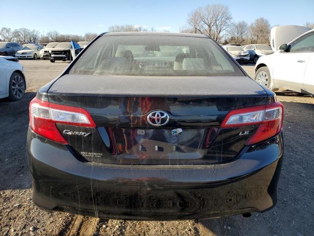 4T1BF1FK8CU043743 - 2012 TOYOTA CAMRY BASE BLACK photo 6