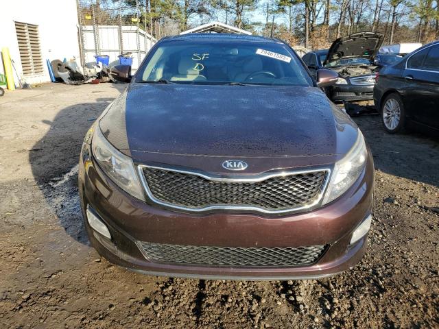 5XXGN4A74FG395679 - 2015 KIA OPTIMA EX BURGUNDY photo 5