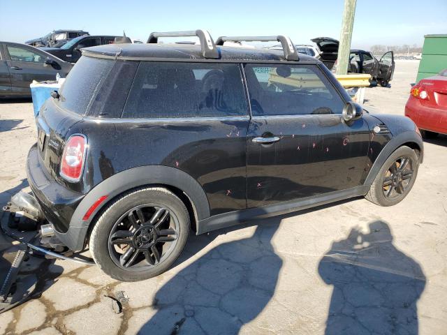 WMWSU3C55CT368552 - 2012 MINI COOPER BLACK photo 3