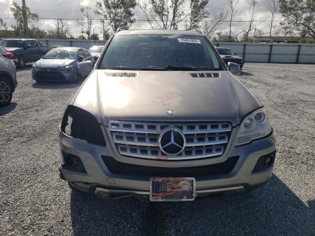 4JGBB8GB5BA709797 - 2011 MERCEDES-BENZ ML 350 4MATIC GRAY photo 5