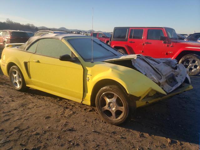 1FAFP44463F417057 - 2003 FORD MUSTANG YELLOW photo 4