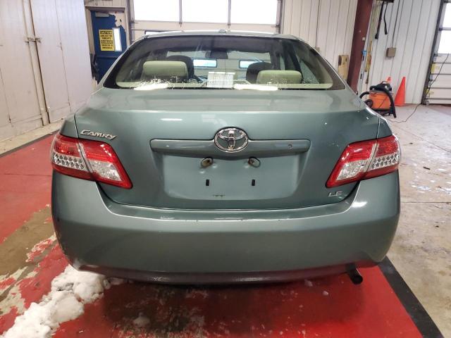 4T1BF3EK9AU531514 - 2010 TOYOTA CAMRY BASE GREEN photo 6