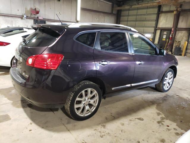 JN8AS5MV7CW373706 - 2012 NISSAN ROGUE S PURPLE photo 3