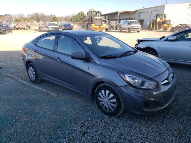 KMHCT4AE5EU704082 - 2014 HYUNDAI ACCENT GLS GRAY photo 4