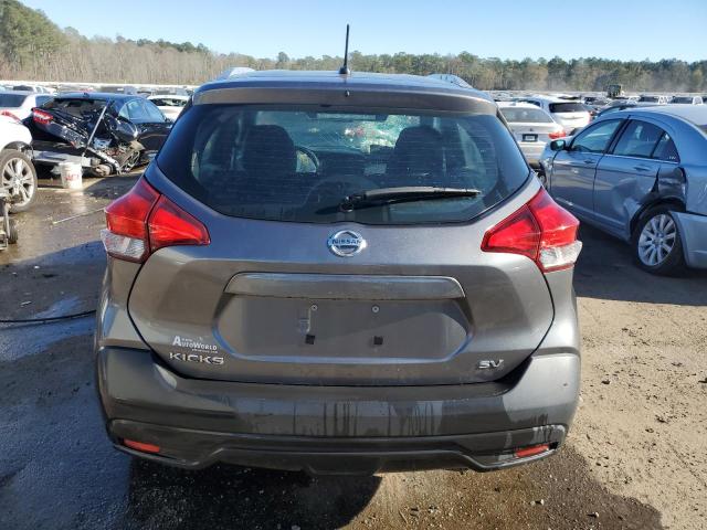 3N1CP5CU7KL547523 - 2019 NISSAN KICKS S GRAY photo 6