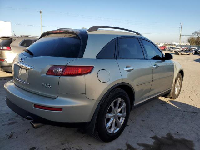 JNRAS08U58X103682 - 2008 INFINITI FX35 BEIGE photo 3