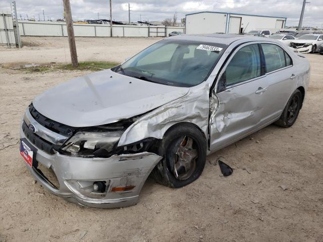 3FAHP0HA5AR355491 - 2010 FORD FUSION SE SILVER photo 1