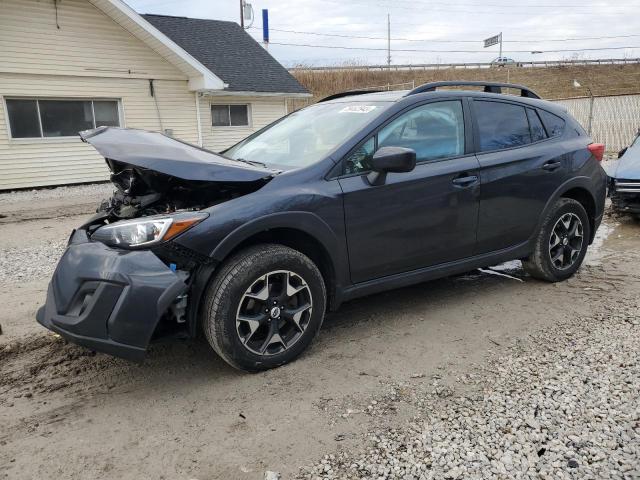 JF2GTADC6J8250668 - 2018 SUBARU CROSSTREK PREMIUM GRAY photo 1