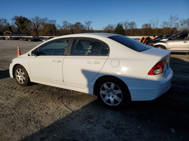 19XFA1F51BE006898 - 2011 HONDA CIVIC LX WHITE photo 2