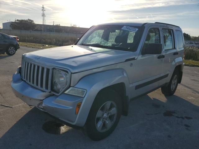 1J4PN2GKXBW575025 - 2011 JEEP LIBERTY SPORT SILVER photo 1