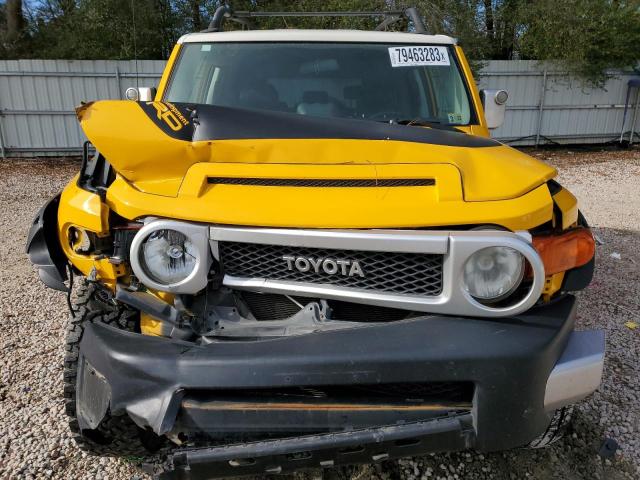 JTEZU11F070018783 - 2007 TOYOTA FJ CRUISER YELLOW photo 5