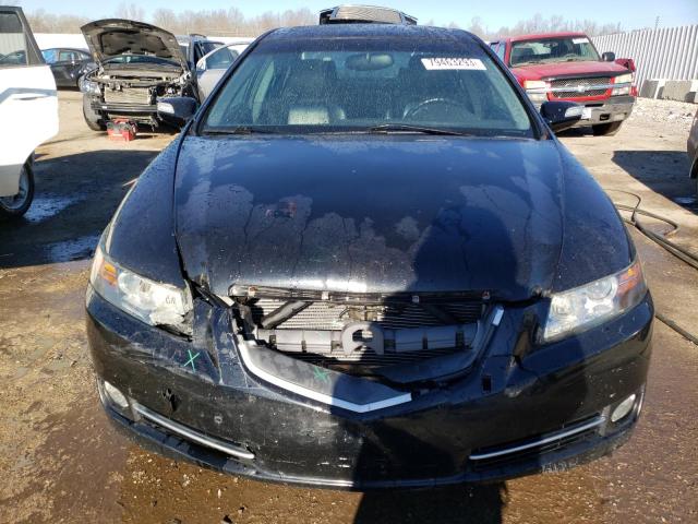 19UUA66228A055339 - 2008 ACURA TL BLACK photo 5