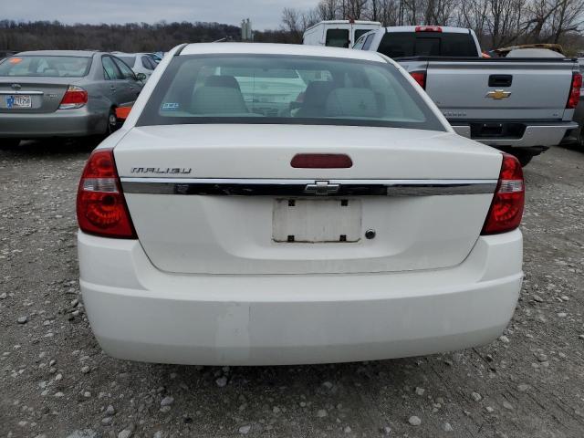 1G1ZS52FX5F303106 - 2005 CHEVROLET MALIBU WHITE photo 6