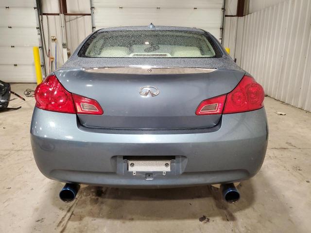 JNKBV61F58M280338 - 2008 INFINITI G35 BLUE photo 6