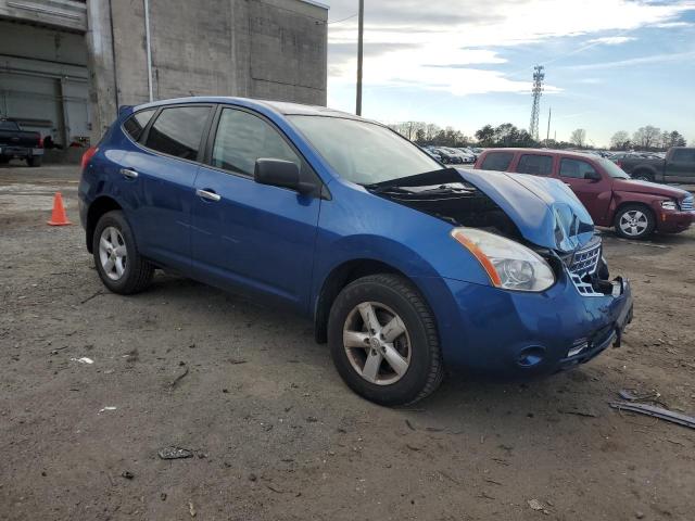 JN8AS5MTXAW019464 - 2010 NISSAN ROGUE S BLUE photo 4