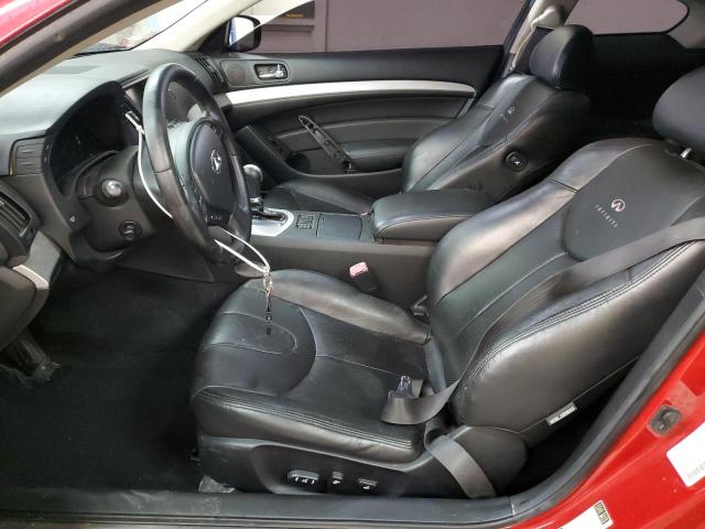 JNKCV64E08M124585 - 2008 INFINITI G37 BASE RED photo 7