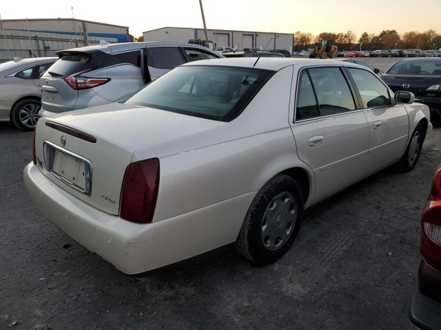 1G6KE57YX2U127517 - 2002 CADILLAC DEVILLE DHS WHITE photo 3