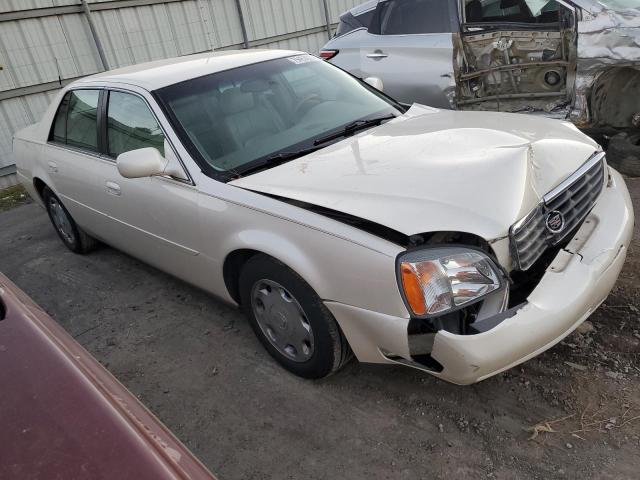 1G6KE57YX2U127517 - 2002 CADILLAC DEVILLE DHS WHITE photo 4