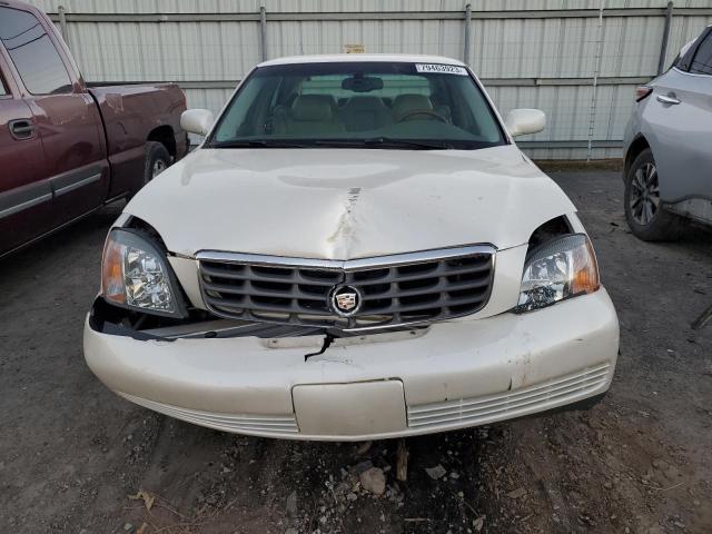 1G6KE57YX2U127517 - 2002 CADILLAC DEVILLE DHS WHITE photo 5