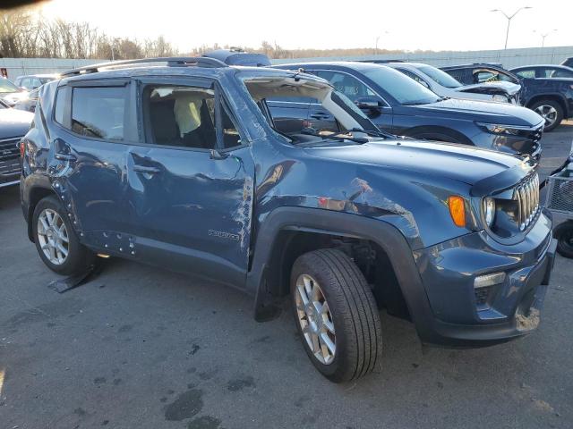 ZACNJBBB8LPL99474 - 2020 JEEP RENEGADE LATITUDE BLUE photo 4