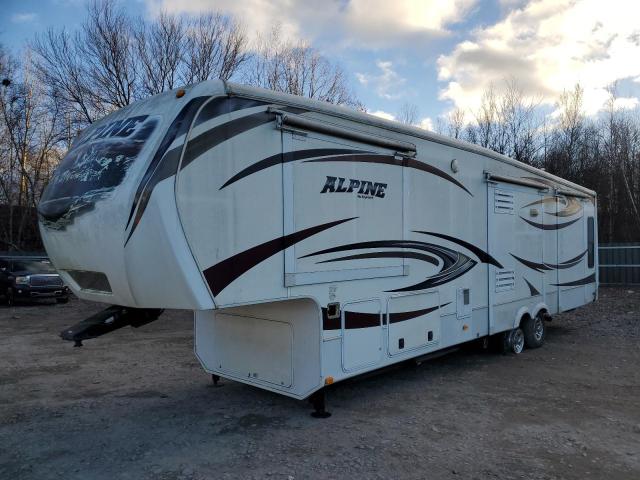 4YDF34520CE780606 - 2012 ALPI 5TH WHEEL WHITE photo 2