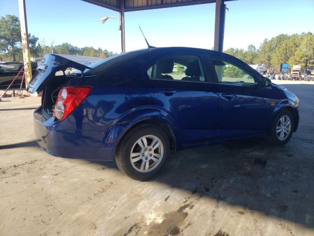 1G1JC5SG4E4134019 - 2014 CHEVROLET SONIC LT BLUE photo 3