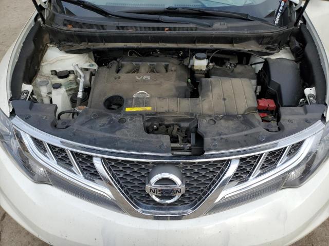 JN8AZ1MW8EW524861 - 2014 NISSAN MURANO S WHITE photo 12