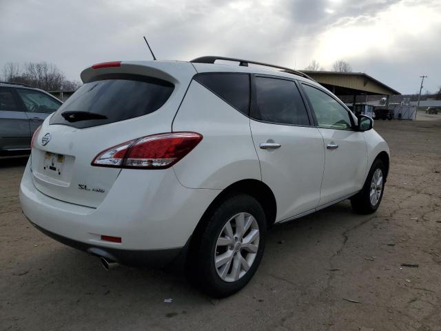 JN8AZ1MW8EW524861 - 2014 NISSAN MURANO S WHITE photo 3