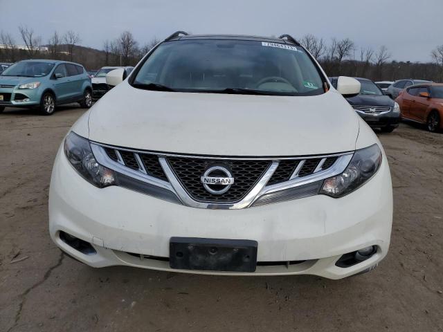 JN8AZ1MW8EW524861 - 2014 NISSAN MURANO S WHITE photo 5