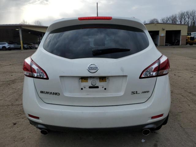 JN8AZ1MW8EW524861 - 2014 NISSAN MURANO S WHITE photo 6