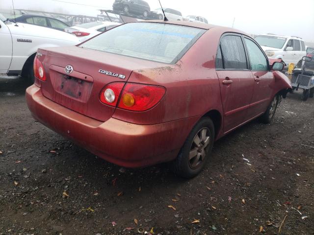 1NXBR38E03Z114573 - 2003 TOYOTA COROLLA CE RED photo 3