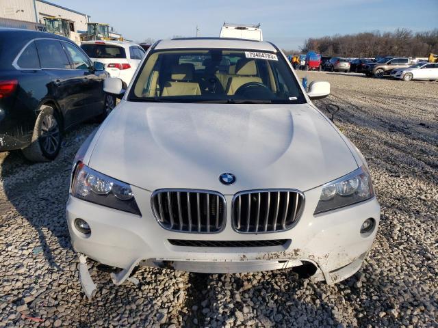 5UXWX9C51D0A15101 - 2013 BMW X3 XDRIVE28I WHITE photo 5