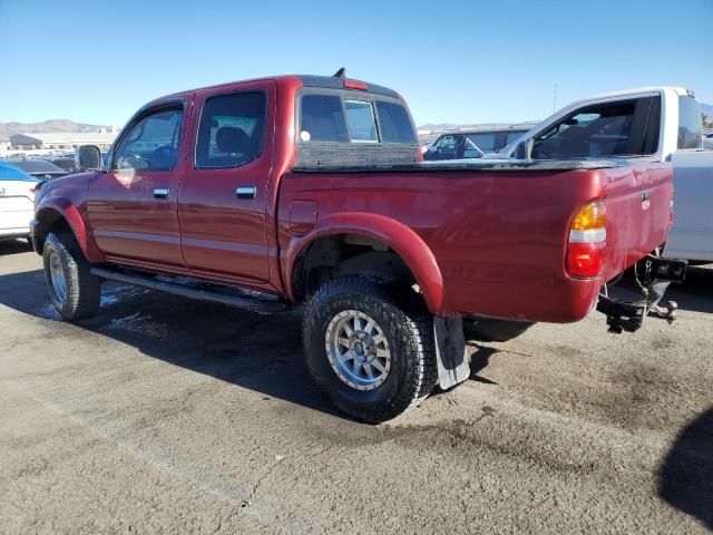 5TEGN92N03Z264983 - 2003 TOYOTA TACOMA DOUBLE CAB PRERUNNER RED photo 2