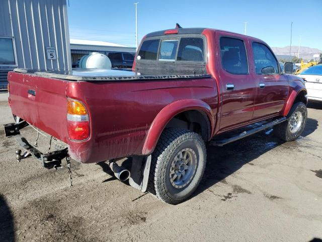5TEGN92N03Z264983 - 2003 TOYOTA TACOMA DOUBLE CAB PRERUNNER RED photo 3