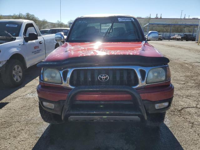 5TEGN92N03Z264983 - 2003 TOYOTA TACOMA DOUBLE CAB PRERUNNER RED photo 5