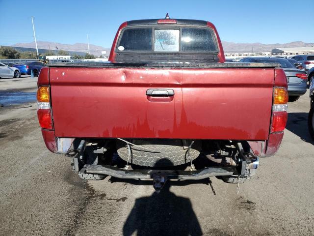 5TEGN92N03Z264983 - 2003 TOYOTA TACOMA DOUBLE CAB PRERUNNER RED photo 6