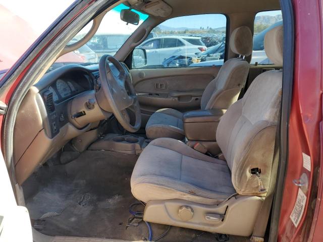 5TEGN92N03Z264983 - 2003 TOYOTA TACOMA DOUBLE CAB PRERUNNER RED photo 7
