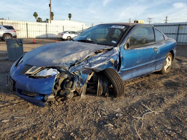 1G2JB12F347106224 - 2004 PONTIAC SUNFIRE BLUE photo 1